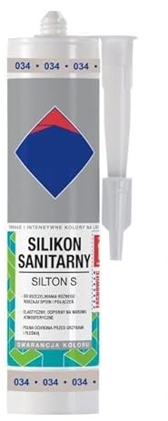 TRANS - PAL Sanitary Silicone Sealant, 280ml, Anti-Mould, Waterproof, Multi-Colour, Flexible, for Bathroom and Kitchen (034 Light Grey)