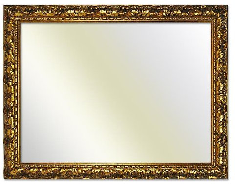 Neumann Bilderrahmen Barockrahmen 333 ORO, Gold 40 x 50 cm, Spiegel