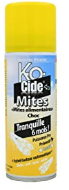KOCIDE - Laque anti-mites alimentaires - aérosol auto-vidant - 150 ml | Spécial infestations - action rapide contre les mites alimentaires - diffusion automatique - protection jusu'à 6 mois