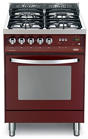 Lofra PR66GVT/C Cucina a Gas, Burgundy