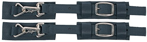 Harry's Horse Set dubbele snelsluitingen voor winterdekens, Farbe:Navy