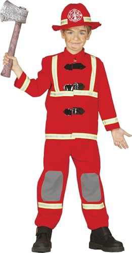 FIESTAS GUIRCA, S.L. Disfraz de Bombero Rojo para Adolescente