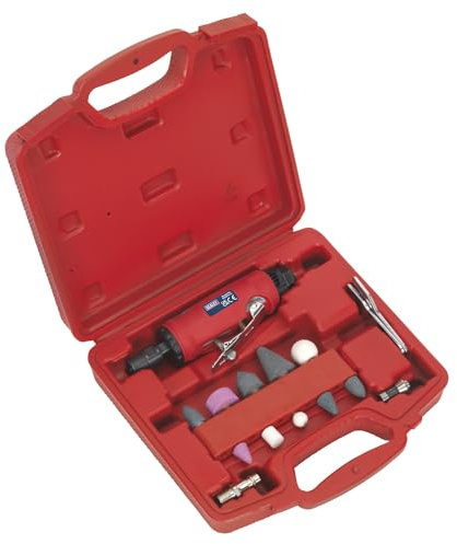 Sealey GSA67 15pc Air Die Grinder Kit