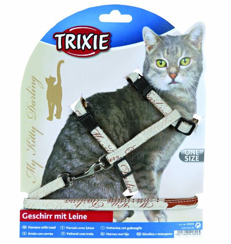 Trixie My Kitty Darling Katzengarnitur, Nylon, 27–44 cm/10 mm, 1,20 m
