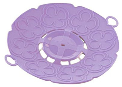 Silikomart | Silikondeckel mit Dampfschlitzen, Farbe Lila, Maße Ø300 mm, Made in Italy