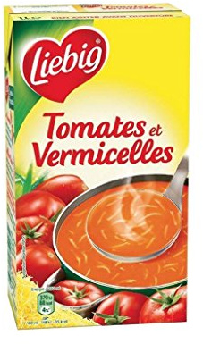 Liebig Soupe Tomates et Vermicelles (lot de 3)