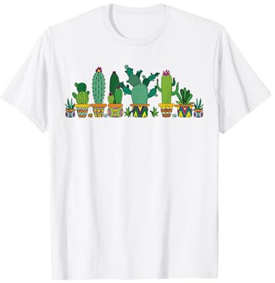 cactus TShirt cactus cactus collection plantes cactus T-Shirt