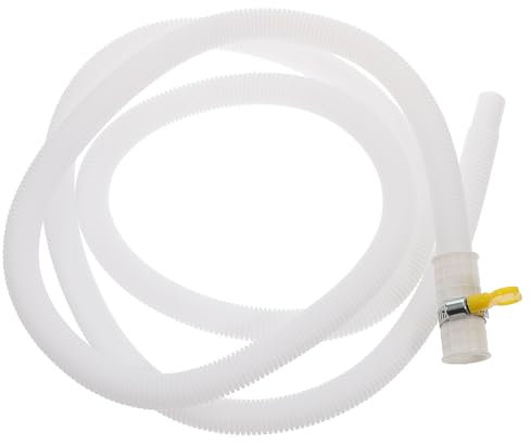 Operitacx 3M ExtensióN De Manguera De Drenaje Tubo, Universal Con Abrazaderas De Manguera, Para Lavadora, Aire Acondicionado, Lavavajillas, Tubo