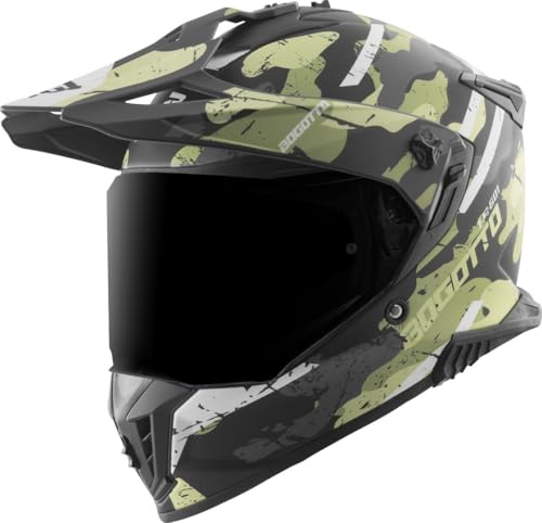 Bogotto FG-601 Sniper Fiberglas Enduro Helm