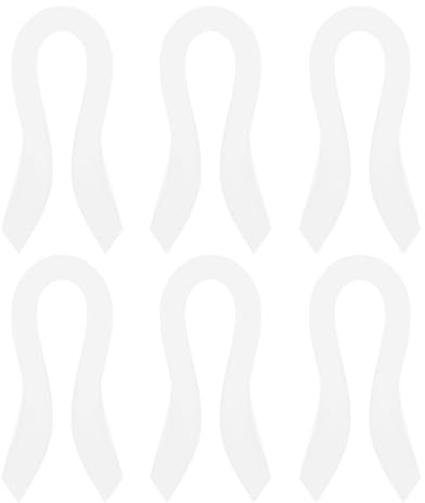 PATIKIL Strisce di Carta per Quilling 720pz 1.5mm 39cm Carta per Origami Kit Quilling per Adulti Principianti Arte Fai-Da-Te Natale, Bianco