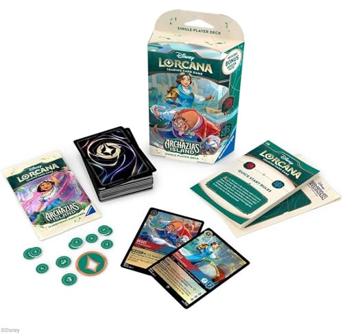 Ravensburger Disney Lorcana Jeu de Cartes à Collectionner : lot 7 – Starter Deck B (Anglais)