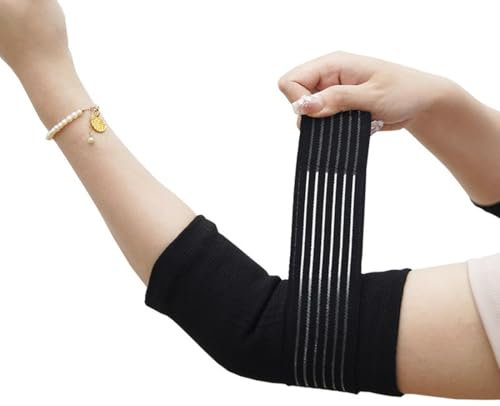 KGDUYC Bandagen, Schienen & Schlingen zur Ellenbogenunterstützung,Sport-Wickelbandage, Ellenbogenschoner, Herren- und Damen-Gelenk-Arm-Arm-Ellenbogenschoner, Ellenbogenschoner, Tennisarm-Druckhülle