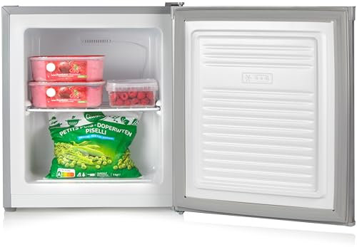 PRIMO PR147DV Mini congélateur - Petit congélateur - Indépendant - 33L - D - Argenté