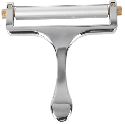 Amosfun Couteau à Fromage En Alliage Trancheuse à Beurre Ergonomique Coupe Précise Cuisine Pour Fromage Et Beurre Outil De Coupe Pratique