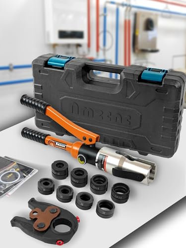 AMZCNC Pince à sertir professionnelle avec contour TH et profil U, pour tubes en aluminium et plastique composite TH16, TH20, TH26, TH32 et U16, U20, U25, U32, avec