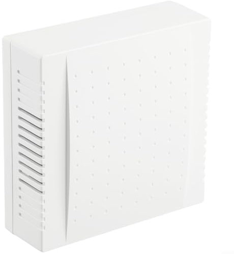 Besttoolifes Campanello per porta dell'hotel 220V Wired Din Don Sound Clear Volume Industriale-Grade ignifugo PC Materiale stabile prestazione