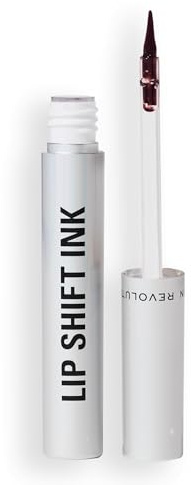 Revolution Lip Shift Ink Pelable – Crayon-teinture à lèvres longue tenue, fini mat, végan et non testé sur les animaux, Bitten Cherry, 1,8 ml