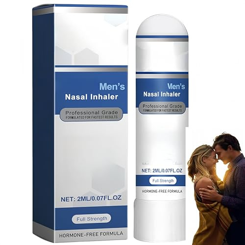 Inhalador nasal para hombre de 2 ml: Fórmula suave, restaura la energía y la vitalidad, proporciona comodidad diaria (1Piezas)