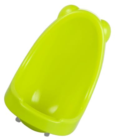 Vasino Piccolo in Pp Giallo, Trainer per Urinare in Piedi | Design Sospeso, Struttura Rinforzata, Facile da Pulire, per Ragazzo Ragazza Maschi
