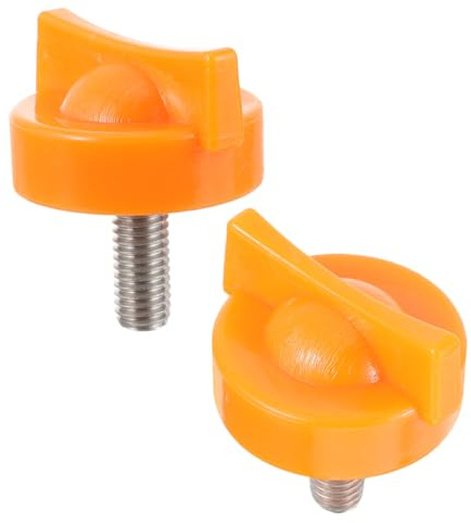 SHINEOFI 2 Tornillos de Compresión para Exprimidor de Zumo de Frutas Naranja Accesorios de Repuesto Compatibles Exprimidor Manual de Cítricos Piezas para Prensa Exprimidora Eléctrica