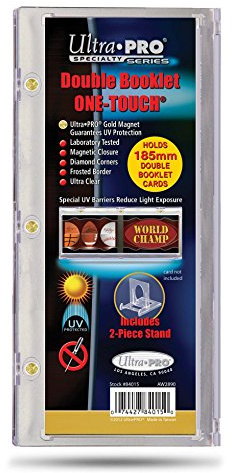 Ultra Pro All Sports All Teams Kartenhalter mit Ständer, Herren, 84015-UV, farblos, 185mm
