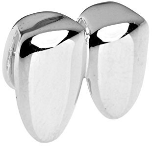 Double Zahn Grill - One size fits all - Silber