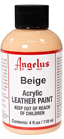 Angelus Acryl Leder Farbe 118ml / 4oz (Beige / Beige)