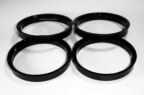 Centradores 4 LLANTA 72.6-65.1 PLASTICO Aros para Llantas ALUTEC ATS AUTEC Anzio Rial