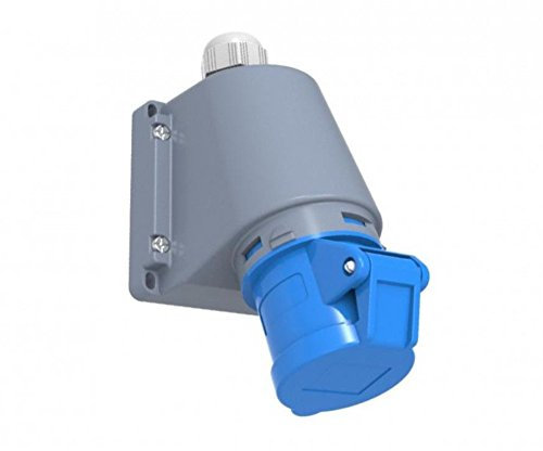 CEE Caravan Wandsteckdose Steckdose Wanddose 16A 230V 3-polig 6h IP44 Camping Wohnwagen