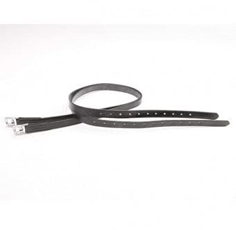 Steigbügelriemen Deluxe, 120 cm, schwarz