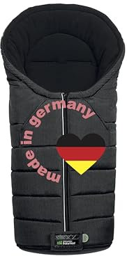 Fußsack Carlo melange-anthrazit