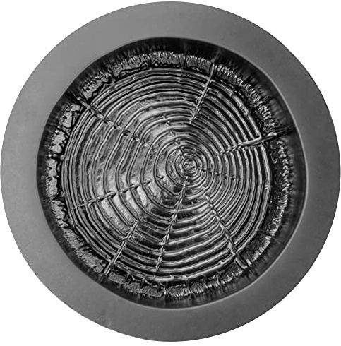 @tec Gießform für Beton Baumstamm Ø18,5 cm, Schalungsform für Trittsteine