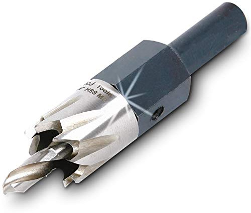 McJ Tools Lochsäge für Metall, Stahl, Eisen, Legierung, ideal für Elektriker, Klempner, Heimwerker, Metallprofis, 52 mm