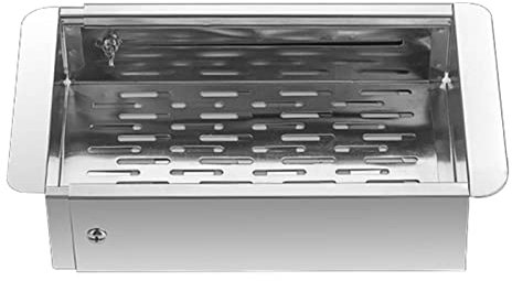 dobooo 2 Pcs Passoire d'évier pour évier de Cuisine,Paniers de passoire Extensibles - Panier d'évier de Cuisine pour filtrer, égoutter, rincer Les Fruits et légumes, étendu de 9,84 Pouces à 16,33