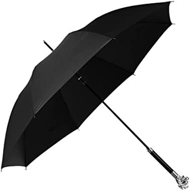 IRYZE Windsicher Regenschirm Golfschirm Starker Winddichter Halbautomatischer Langer Regenschirm Für Das Geschäft Von Männern Und Frauen Im Freien Regenschirme Schirm Sturmfest (Color : E)