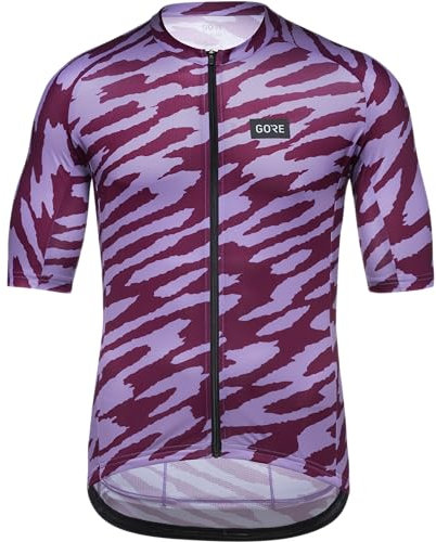 GORE WEAR Herren Spirit Organic Camo Jerseys, Scrub Lila/Process Lila, XXL EU
