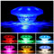 TEPENAR Luci galleggianti per piscina - Luci per piscina con 7 modalità vasca da bagno Spa Luci ricaricabili per vasca idromassaggio IP68 per piscine, vasche idromassaggio, giardino, acquari (1 PCS)