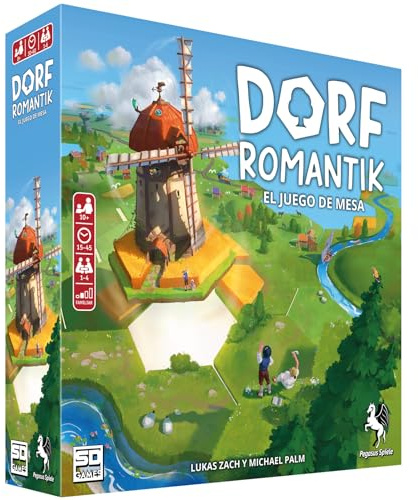 SD GAMES Juego De Mesa Dorfromantik