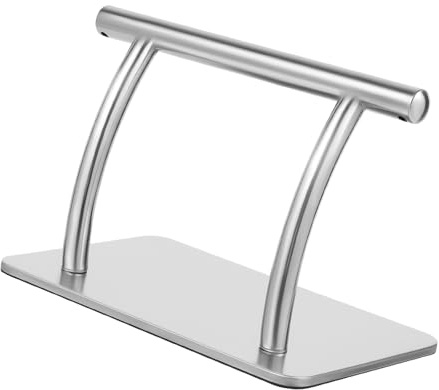 Friseur Salon Fußstütze, 30cm Edelstahl Friseurfußstütze, Professionelle Mobile Fußstütze Rechteckig