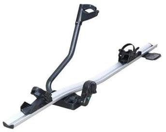 Dach Rack Gepäck Auto-Fahrradträger, Dach-Fahrradhalter, Auto-Mountainbike-Träger, Einzelrahmen, Aluminium-Legierung, Fahrradrahmen, Auto-montierter Dach-Reiseträger Racks Träger Auto(1pc)