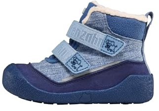 Apatand löparsko vinterstövlar vegan Snuggy, Elefant blå, 24 EU