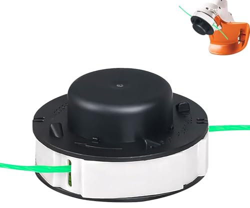 2 Stück FSA 56 Mähkopf Ersatz für FSA 56 Unkrautfresser Trimmer, Spulenschnur für Auto-cut 2-2, C2-2 Rasentrimmerköpfe, 4008-710-4301, 40087104301, Rasentrimmer Werkzeug