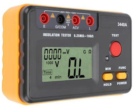 Plyisty Digital Insulation Tester with Shock -proof Design for Electromechanical Installation