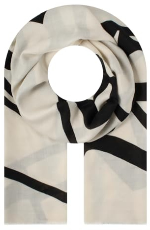 Majea Halstücher Damen Tuch Kopftuch Halstuch Schal Damen-Schal Tücher Damen Stola (880032) (creme 10)