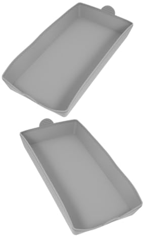 CLISPEED 2 piezas Molde de Silicona para Hornear Pan Antiadherente Flexible Bandeja Rectangular para Repostería Casera Resistente al Calor Fácil de Limpiar