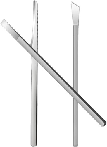Kit de Pedicura Profesional de Acero Inoxidable Plata 3 Piezas | Raspador, Limas y Cuchillos Portátiles, para Callos y Uñas Encarnadas