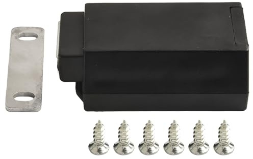 Opatiny Chiusura a pressione per armadi e cassetti, per carichi pesanti fino a 11,3 kg, chiusura magnetica a pressione per aprire con sistema a molla, armadi da cucina, armadi e porte invisibili fino