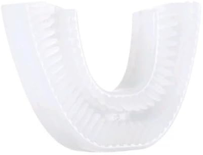 Brosse à Dents en Forme de U 100% Automatique - Nettoyage Parfait Sans Effort - Pour des Dents Blanches et une Haleine Fraîche - Noire (Gouttière dentaire X2)