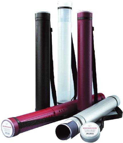 RUMOLD ZeichenrollenKöcher transparent weiß