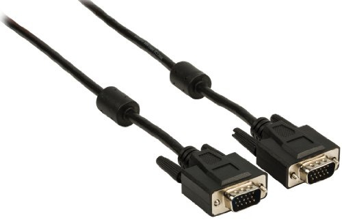 Valueline VLCP59000B50 Cavo VGA Maschio a Maschio, 5 m, Nero